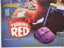 TURNING RED (Bottom Left) Cinema Quad Movie Poster
