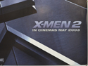 X-MEN 2 (Bottom Right) Cinema Quad Movie Poster