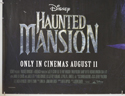 HAUNTED MANSION (Bottom Left) Cinema Quad Movie Poster