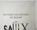 SAW X (Top Right) Cinema Quad Movie Poster