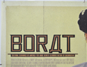 BORAT (Top Left) Cinema Quad Movie Poster