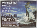 THE DAY AFTER TOMORROW Cinema Quad Movie Poster