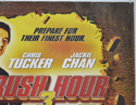 RUSH HOUR 3 (Top Right) Cinema Quad Movie Poster
