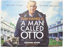 A MAN CALLED OTTO Cinema Quad Movie Poster