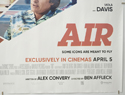 AIR (Bottom Right) Cinema Quad Movie Poster