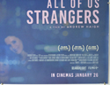 ALL OF US STRANGERS (Bottom Right) Cinema Quad Movie Poster