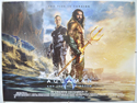 AQUAMAN AND THE LOST KINGDOM Cinema Quad Movie Poster