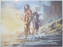 AQUAMAN AND THE LOST KINGDOM (Back) Cinema Quad Movie Poster
