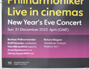 BERLINER PHILHARMONIKER LIVE NEW YEAR’S EVE CONCERT 2023 (Bottom Left) Cinema Quad Movie Poster