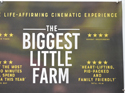 THE BIGGEST LITTLE FARM (Top Right) Cinema Quad Movie Poster