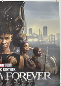 BLACK PANTHER WAKANDA FOREVER (Top Right) Cinema One Sheet Movie Poster