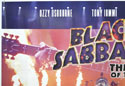 BLACK SABBATH - THE END OF THE END (Top Left) Cinema Quad Movie Poster