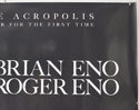 BRIAN AND ROGER ENO LIVE AT THE ACROPOLIS (Top Right) Cinema Quad Movie Poster