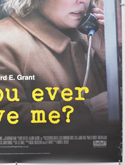 CAN YOU EVER FORGIVE ME (Bottom Right) Cinema One Sheet Movie Poster