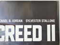 CREED II (Top Right) Cinema Quad Movie Poster