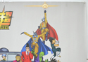 DRAGON BALL SUPER: SUPER HERO (Top Right) Cinema Quad Movie Poster