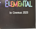 ELEMENTAL (Bottom Right) Cinema Quad Movie Poster
