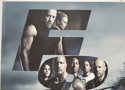 FAST AND FURIOUS 8 (Top Left) Cinema Quad Movie Poster