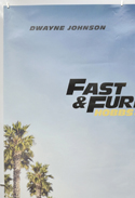 FAST AND FURIOUS: HOBBS AND SHAW (Top Left) Cinema One Sheet Movie Poster