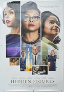 HIDDEN FIGURES Cinema One Sheet Movie Poster