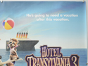 HOTEL TRANSYLVANIA 3 (Top Right) Cinema Quad Movie Poster