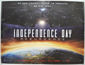 INDEPENDENCE DAY: RESURGENCE Cinema Quad Movie Poster