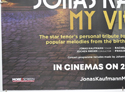 JONAS KAUFMANN MY VIENNA (Bottom Left) Cinema Quad Movie Poster