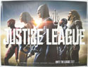JUSTICE LEAGUE Cinema Quad Movie Poster