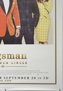 KINGSMAN: THE GOLDEN CIRCLE (Bottom Right) Cinema One Sheet Movie Poster