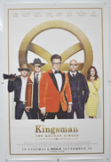 KINGSMAN: THE GOLDEN CIRCLE Cinema One Sheet Movie Poster