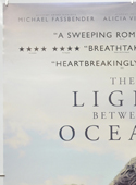 THE LIGHT BETWEEN OCEANS (Top Left) Cinema One Sheet Movie Poster