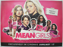 MEAN GIRLS Cinema Quad Movie Poster