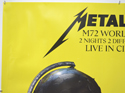 METALLICA M72 WORLD TOUR LIVE FROM TX (Top Left) Cinema Quad Movie Poster