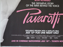 PAVAROTTI (Bottom Left) Cinema Quad Movie Poster