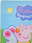 PEPPA PIG FESTIVAL OF FUN (Top Left) Cinema One Sheet Movie Poster