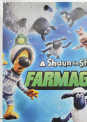 SHAUN THE SHEEP : FARMAGEDDON (Top Left) Cinema One Sheet Movie Poster