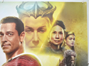 SHAZAM! FURY OF THE GODS (Top Right) Cinema Quad Movie Poster