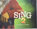 SING 2 (Bottom Right) Cinema Quad Movie Poster