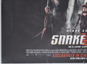SNAKE EYES: G.I. JOE ORIGINS (Bottom Left) Cinema Quad Movie Poster
