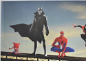 SPIDER-MAN: INTO THE SPIDER-VERSE (Top Left) Cinema Quad Movie Poster