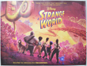 STRANGE WORLD Cinema Quad Movie Poster