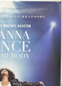 WHITNEY HOUSTON: I WANNA DANCE WITH SOMEBODY (Top Right) Cinema One Sheet Movie Poster