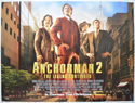 ANCHORMAN 2 - THE LEGEND CONTINUES Cinema Quad Movie Poster