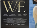 W.E. (Bottom Left) Cinema Quad Movie Poster