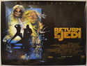 STAR WARS EPISODE VI : THE RETURN OF THE JEDI Cinema Quad Movie Poster