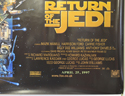 STAR WARS EPISODE VI : THE RETURN OF THE JEDI (Bottom Right) Cinema Quad Movie Poster