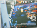AIR FORCE ONE (Back) Cinema Quad Movie Poster