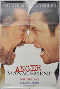 ANGER MANAGEMENT Cinema One Sheet Movie Poster