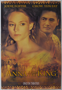 ANNA AND THE KING Cinema One Sheet Movie Poster