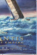 ATLANTIS : THE LOST EMPIRE (Bottom Right) Cinema One Sheet Movie Poster